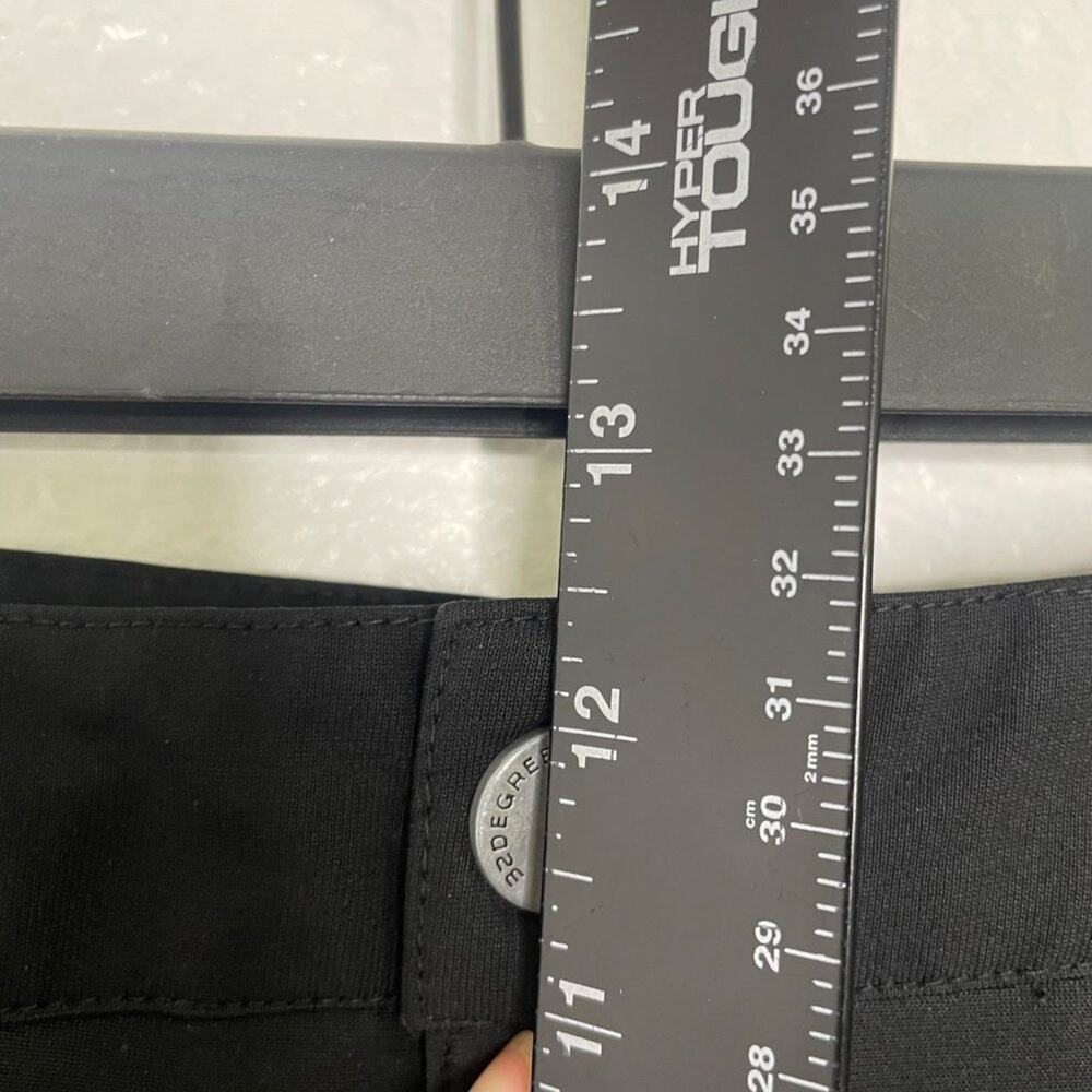 32 Degrees Mens Pants Size 34 Performance Black Straight Leg Casual Wear 34x32 - Picture 6 of 13